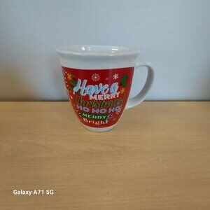 Have A Merry Christmas Ho Ho Ho Merry Bright Mug Cup Coffee Tea Latte Espresso N